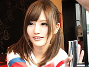 渋谷で噂の美少女カフェ店員を口説き落として店内でハメ撮り！